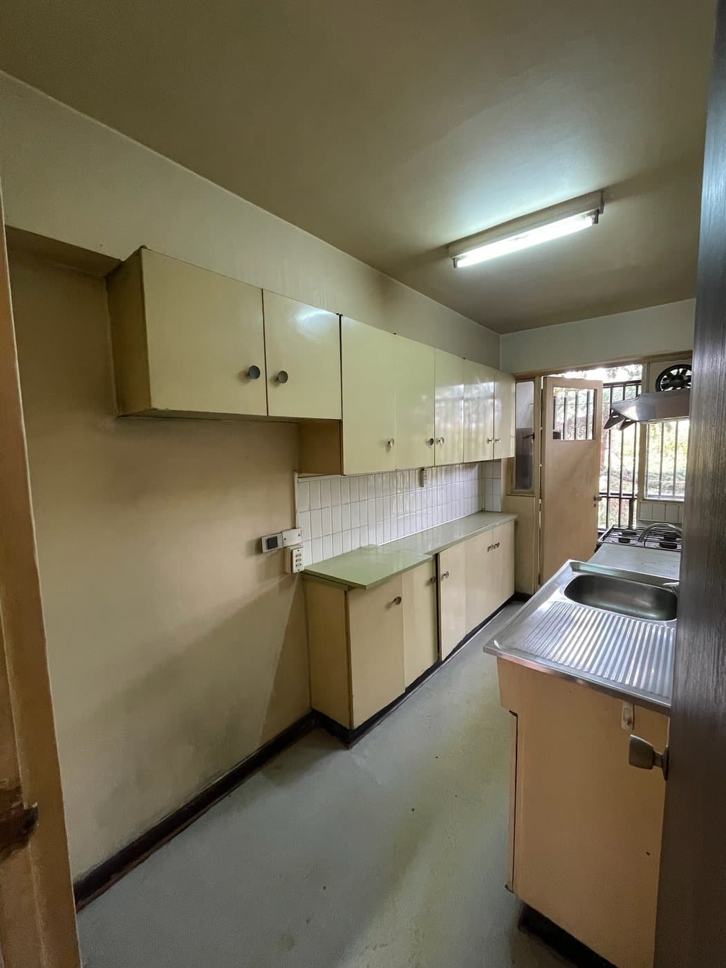 Cocina antes de la remodelación