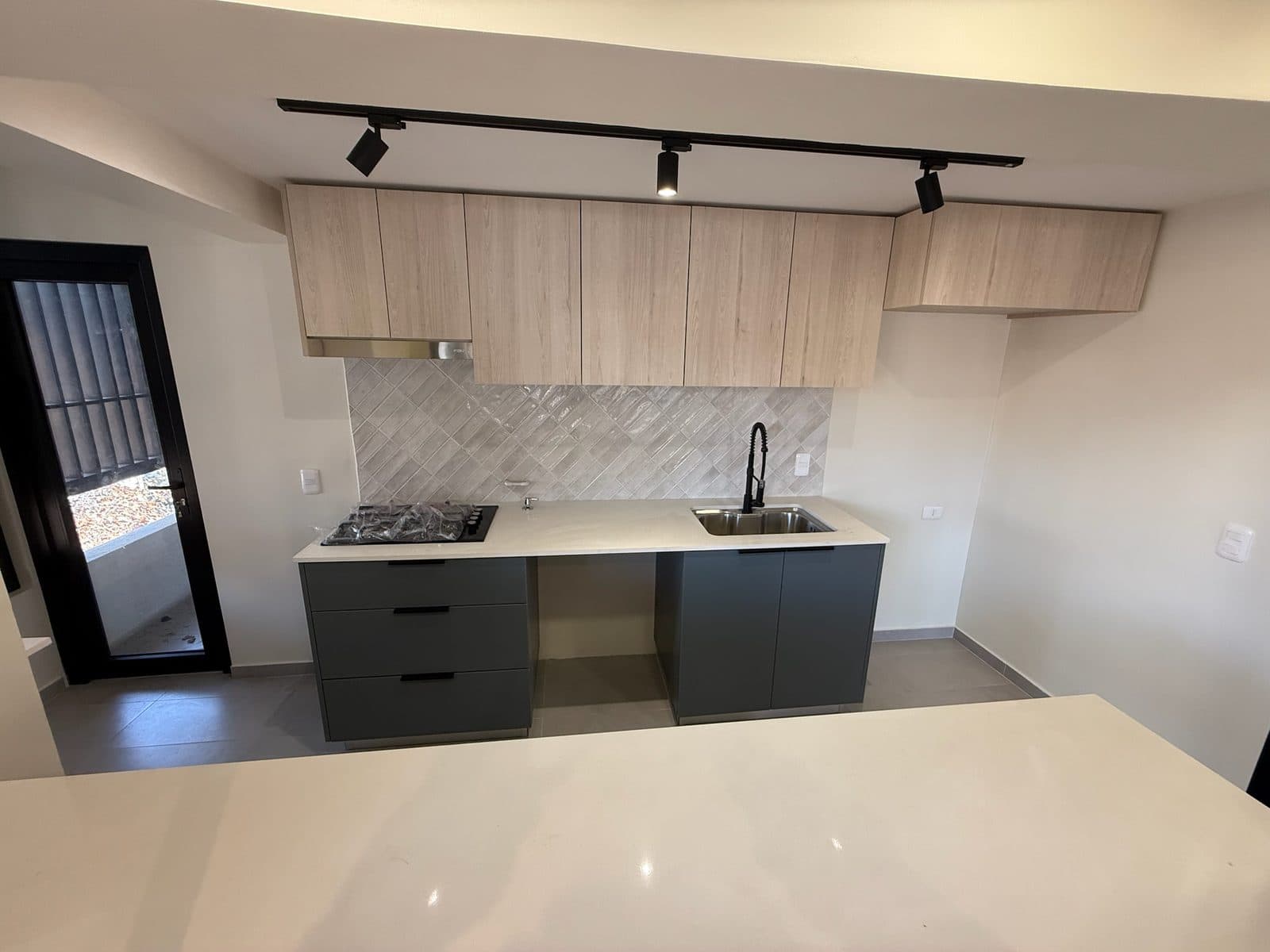 Cocina abierta al comedor